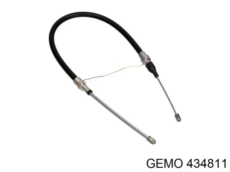 Трос ручного гальма задній, правий/лівий Gemo 434811 ціна, від 4.72 USD