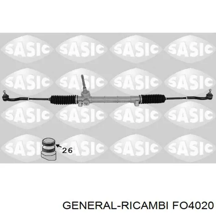 Купити FO4020 General Ricambi Рульова рейка