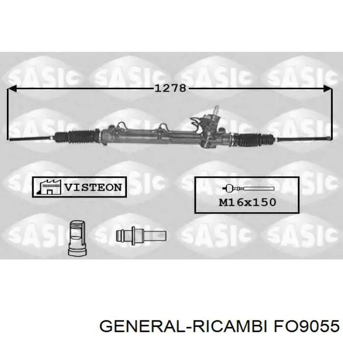 Купити 3M5AR22050FG Ford Рульова рейка