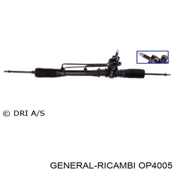 OP4005 General Ricambi Рейковий рульовий механізм