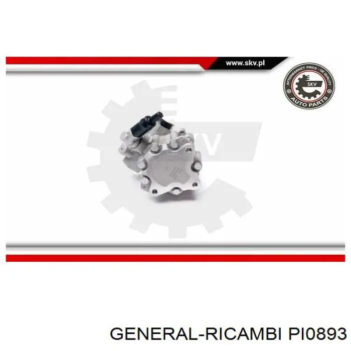 Купити PI0893 General Ricambi Насос гідравліки