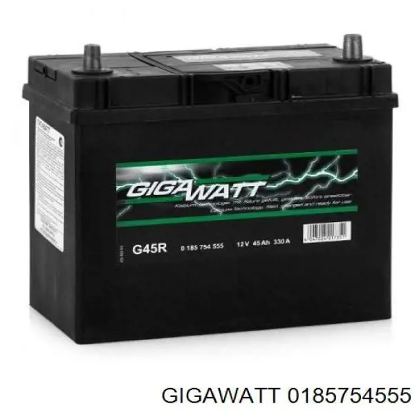 0185754555 Gigawatt Авто акумулятор