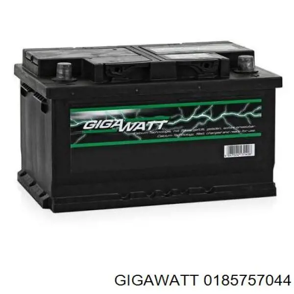 Батарея акумуляторна Gigawatt 0185757044 ціна, від 99.53 USD
