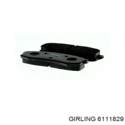 Задні дискові колодки Girling 6111829