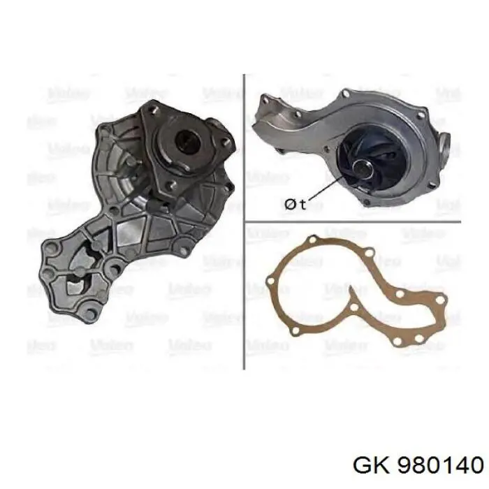 Водяний насос Febi 01285