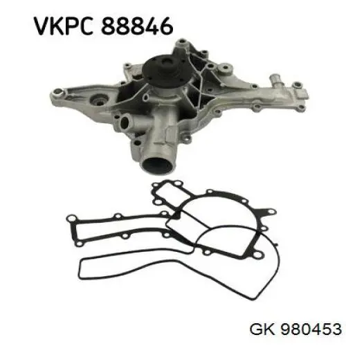 Купити 980453 GK Насос охолоджуючої рідини