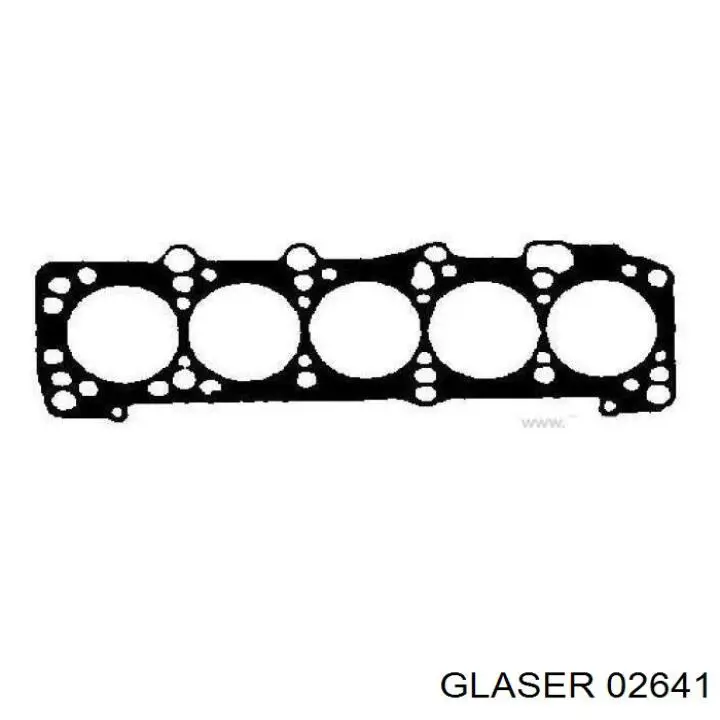 02641 Glaser прокладка головки блока циліндрів (гбц)