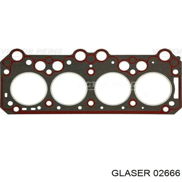Прокладка ГБЦ 0209F8 Peugeot/Citroen