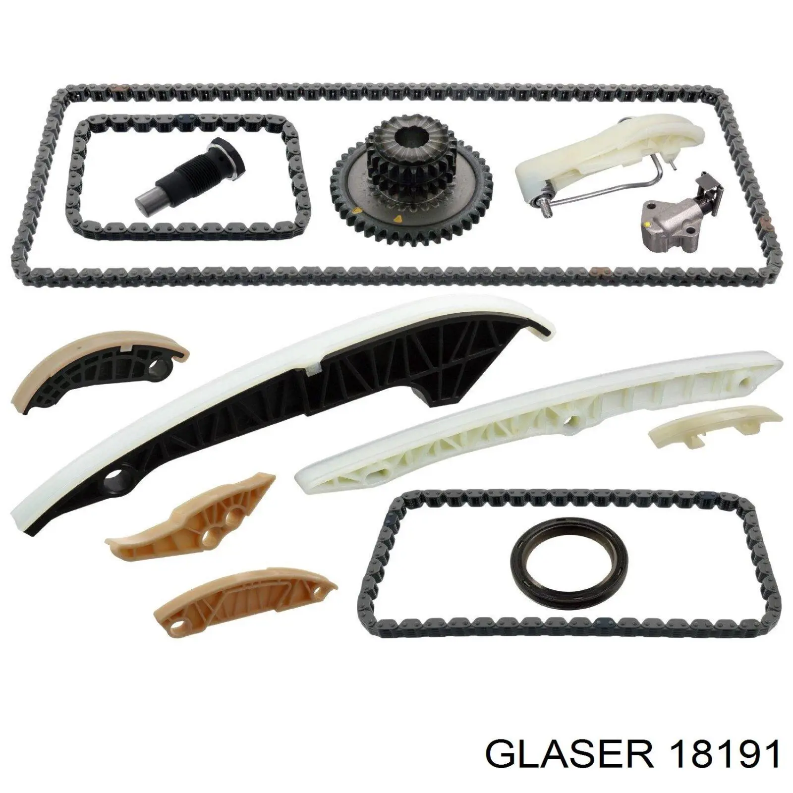 18191 Glaser прокладка головки блока циліндрів (гбц)