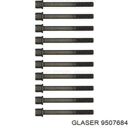 Болт головки блока циліндрів, ГБЦ Glaser 9507684 ціна, від 43.22 USD
