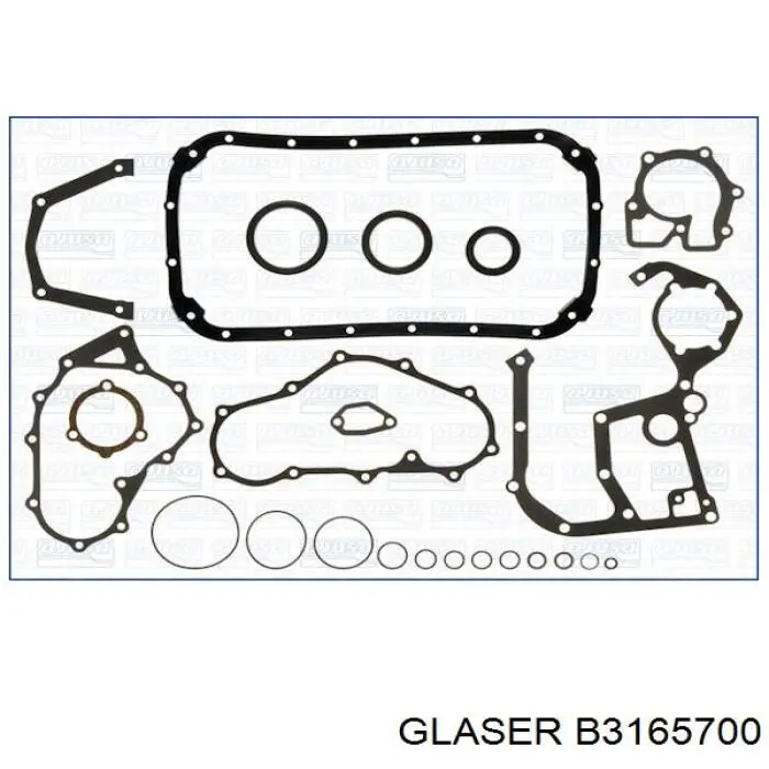 Купити 6173217 Ford Комплект прокладок двигуна, нижній