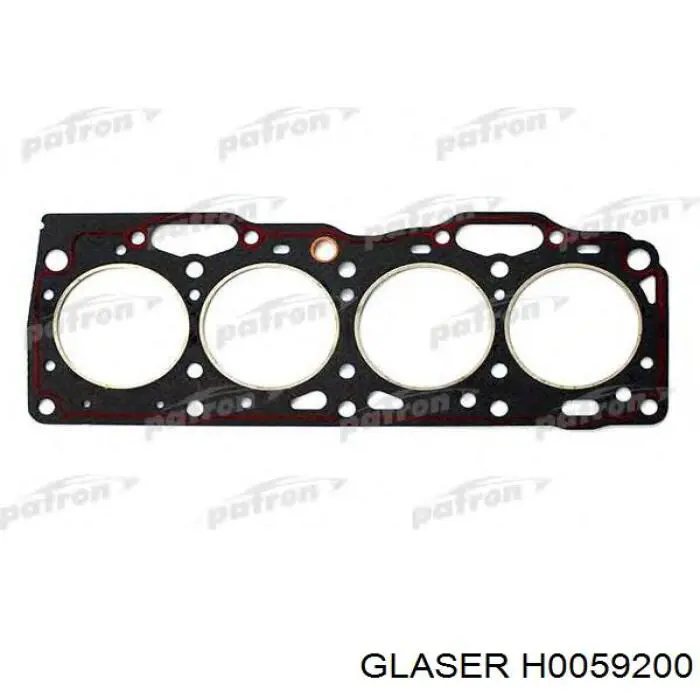 Прокладка ГБЦ Glaser 00592 ціна, від 6.88 USD