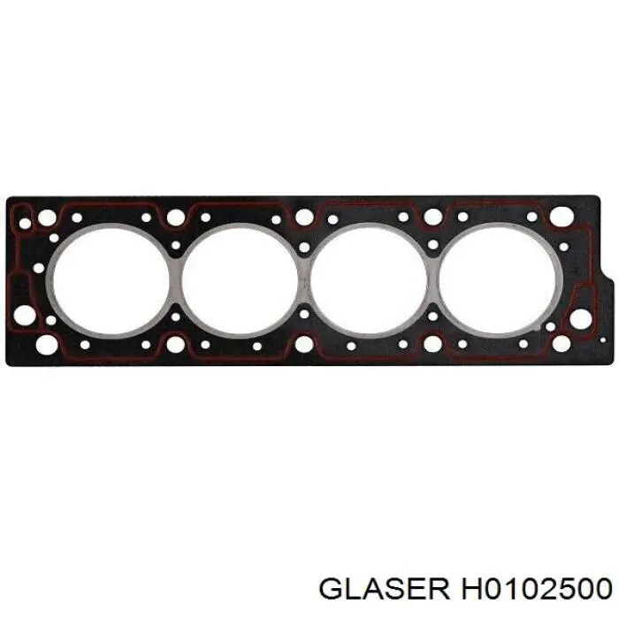 H0102500 Glaser прокладка головки блока циліндрів (гбц)