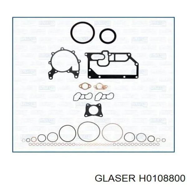 1088 Glaser прокладка головки блока циліндрів (гбц)