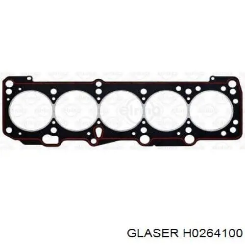Прокладка ГБЦ Glaser H0264100 ціна, від 34.45 USD