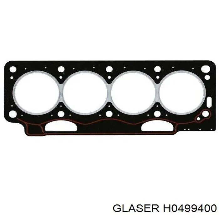 H0499400 Glaser прокладка головки блока циліндрів (гбц)
