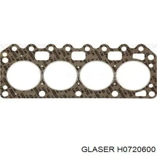 Прокладка ГБЦ Glaser H0720600 ціна, від 9.37 USD