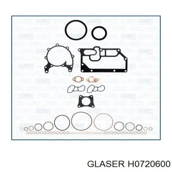 Купити H0720600 Glaser Прокладка ГБЦ