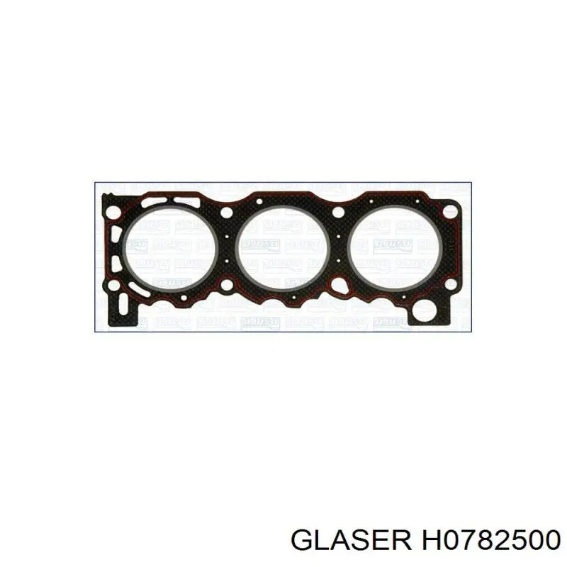 Купити H0782500 Glaser Прокладка головки блока циліндрів (ГБЦ), права