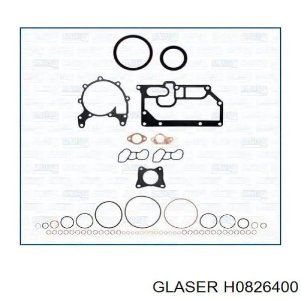 Прокладка ГБЦ Glaser H0826400 ціна, від 48.99 USD