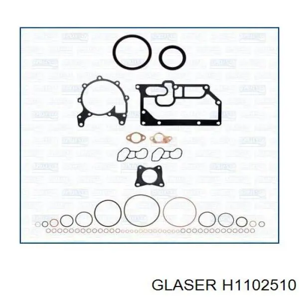 H1102510 Glaser прокладка головки блока циліндрів (гбц)