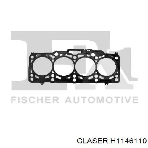 Прокладка головки блока циліндрів (ГБЦ) H1146110 Glaser