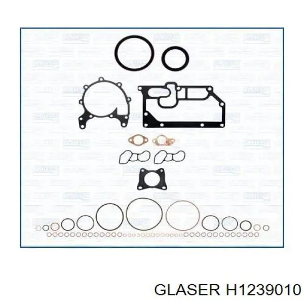H1239010 Glaser прокладка головки блока циліндрів (гбц)