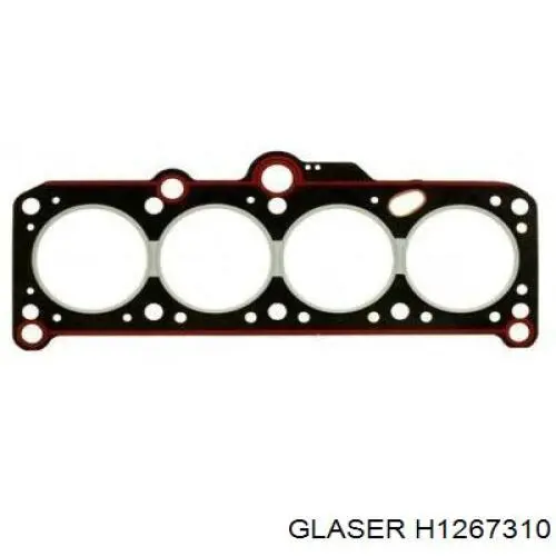 H1267310 Glaser прокладка головки блока циліндрів (гбц)