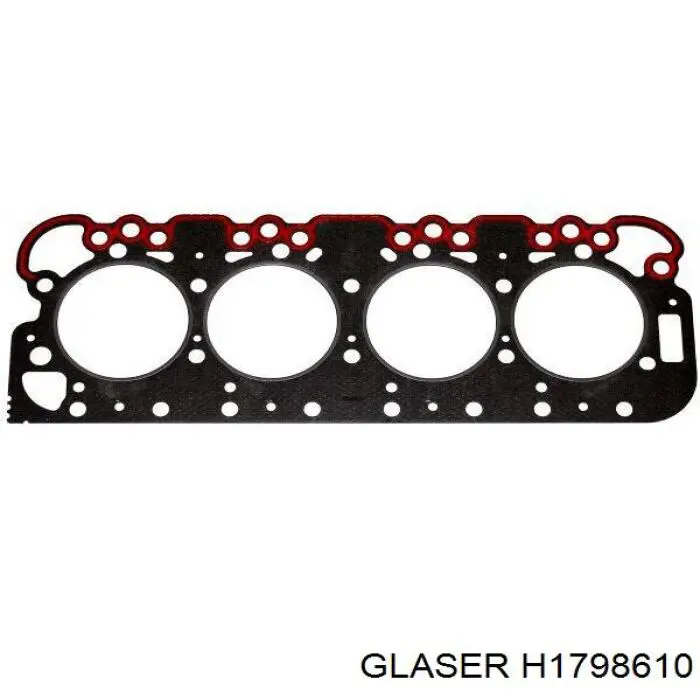 Прокладка ГБЦ Glaser H1798610 ціна, від 24.24 USD