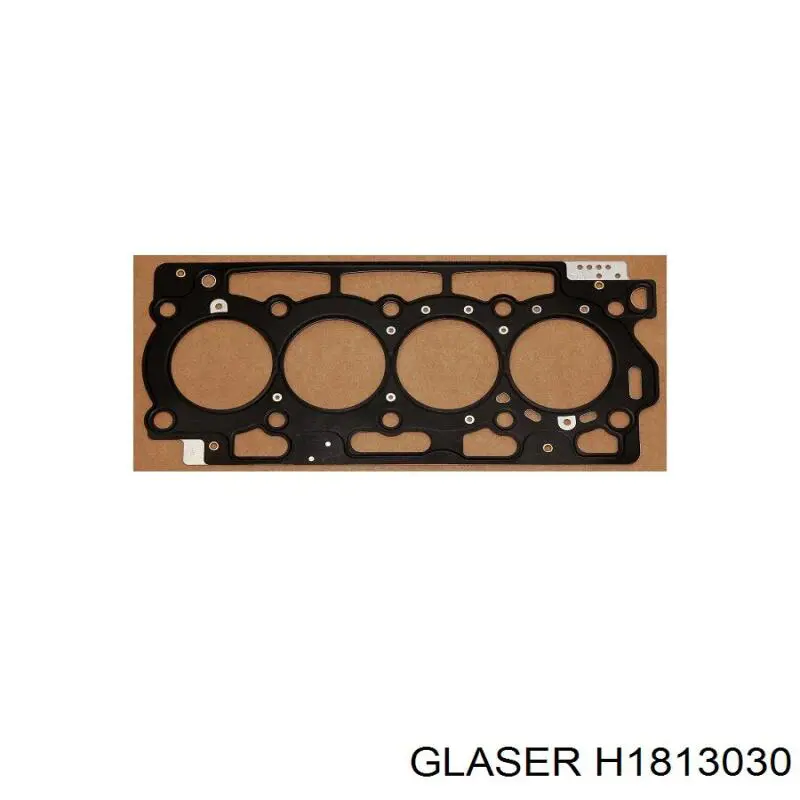 H1813030 Glaser прокладка головки блока циліндрів (гбц)