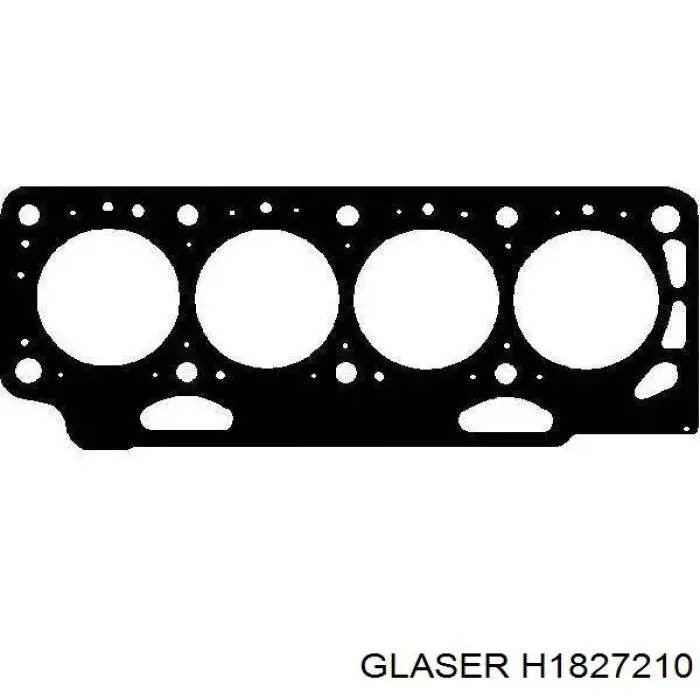 H1827210 Glaser прокладка головки блока циліндрів (гбц)