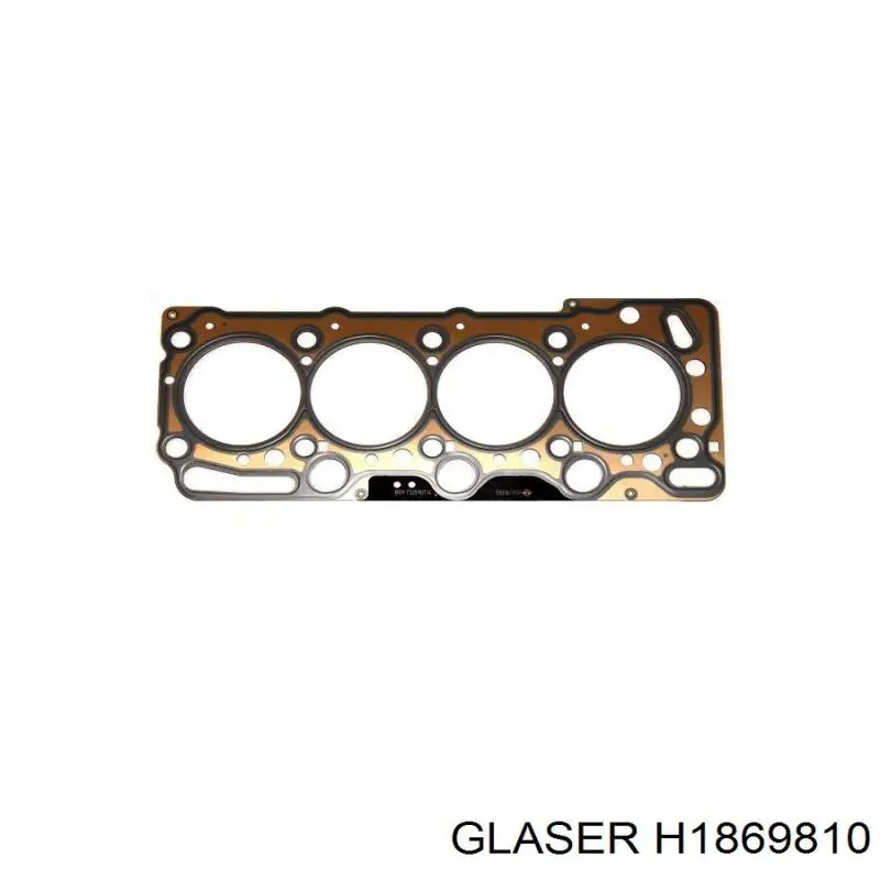 Прокладка ГБЦ Glaser H1869810 ціна, від 37.81 USD