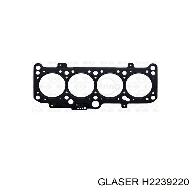 Прокладка ГБЦ Glaser H2239220 ціна, від 27.45 USD