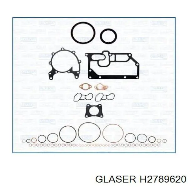 Купити H2789620 Glaser Прокладка ГБЦ
