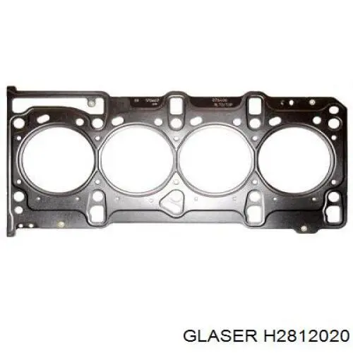 H2812020 Glaser прокладка головки блока циліндрів (гбц)