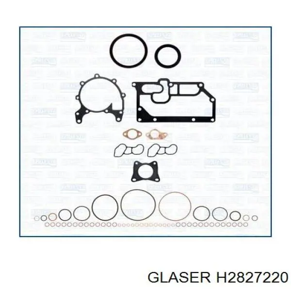 H2827220 Glaser прокладка головки блока циліндрів (гбц)