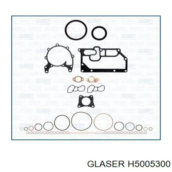 H5005300 Glaser прокладка головки блока циліндрів (гбц)