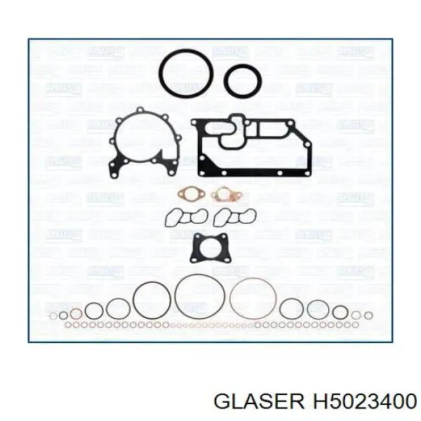 Прокладка ГБЦ Glaser H5023400 ціна, від 34.46 USD