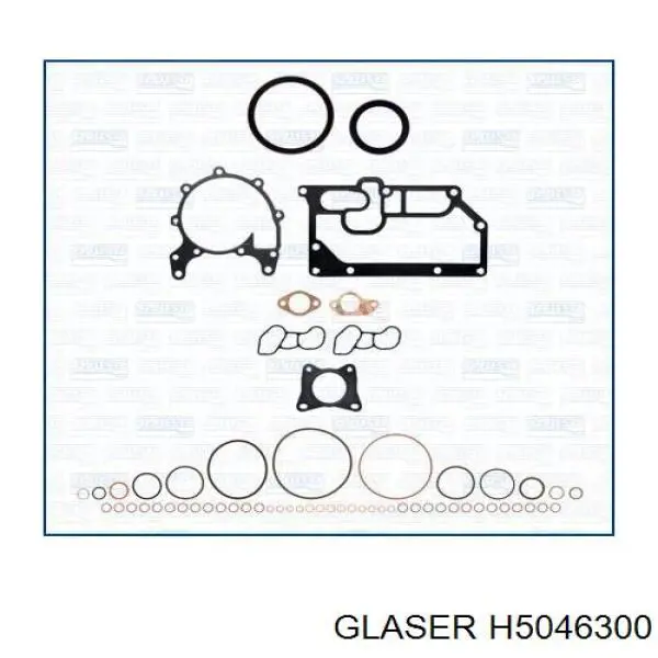 Прокладка ГБЦ Glaser H5046300 ціна, від 38.80 USD