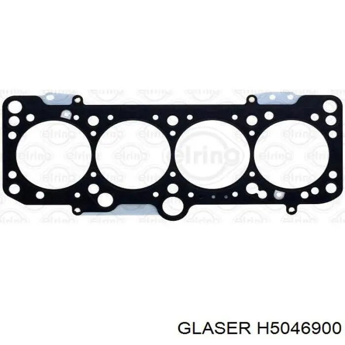 H5046900 Glaser прокладка головки блока циліндрів (гбц)
