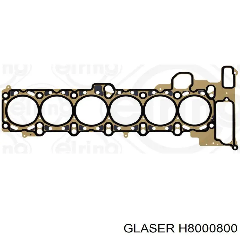 Прокладка ГБЦ H8000800 Glaser