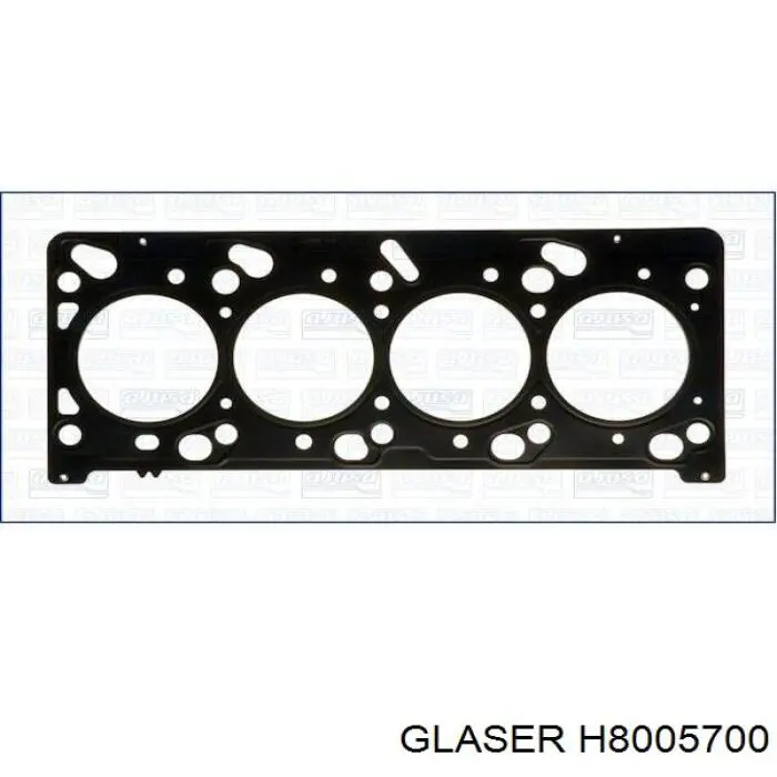 H8005700 Glaser прокладка головки блока циліндрів (гбц)