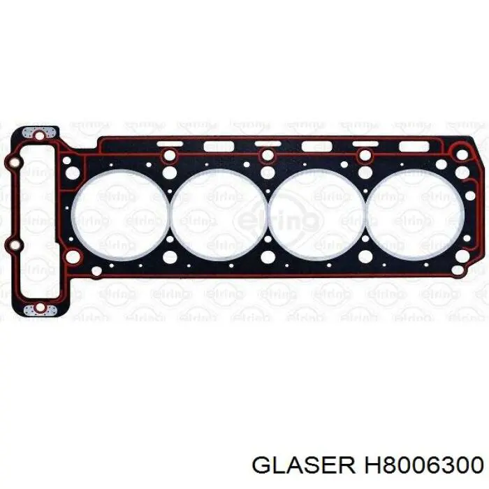 Прокладка ГБЦ H8006300 Glaser