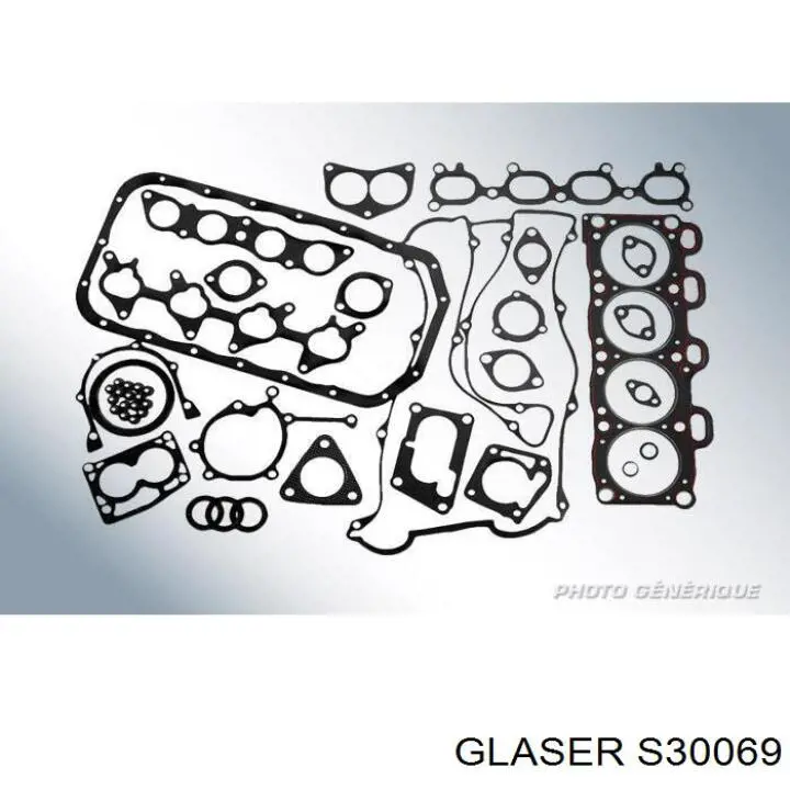 S30069 Glaser Набір прокладок двигуна