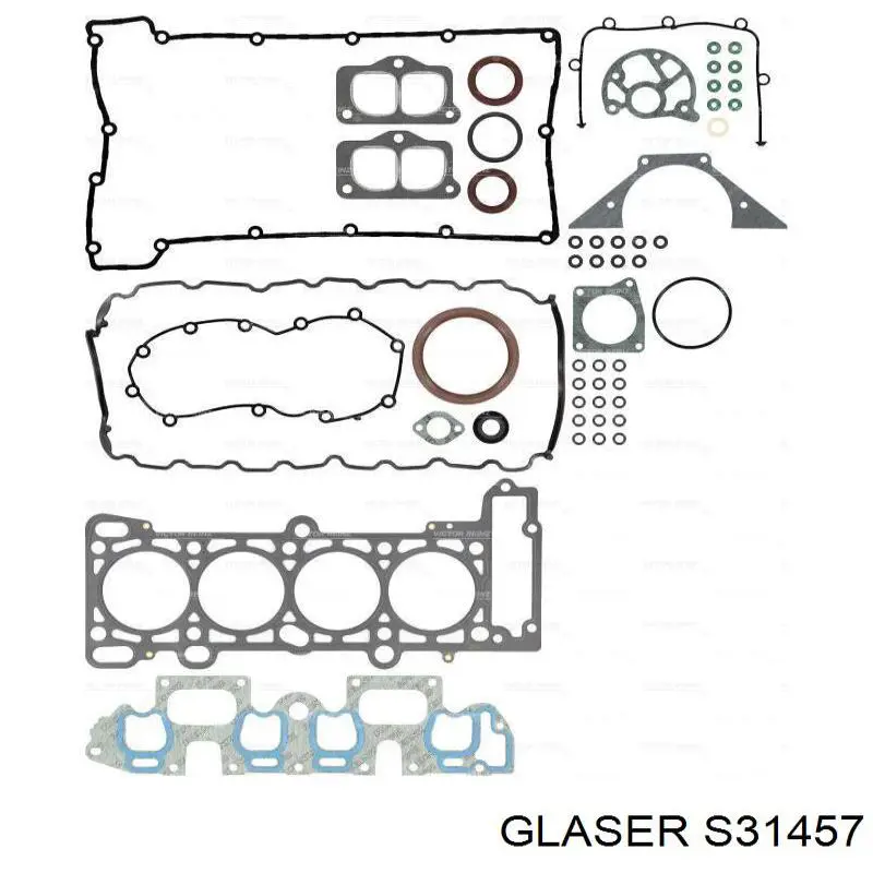 Купити S31457 Glaser Комплект прокладок