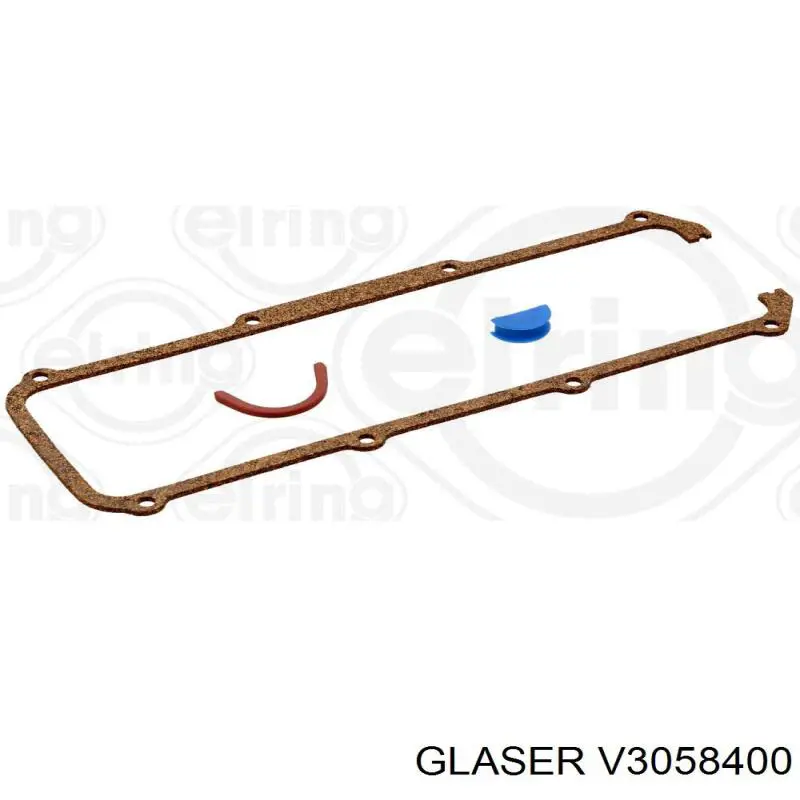 Прокладка клапанної кришки двигуна Glaser V3058400 ціна, від 2.72 USD