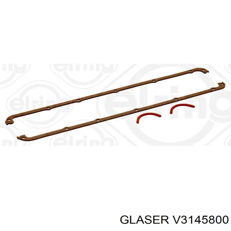 V3145800 Glaser Прокладка клапанної кришки двигуна, комплект