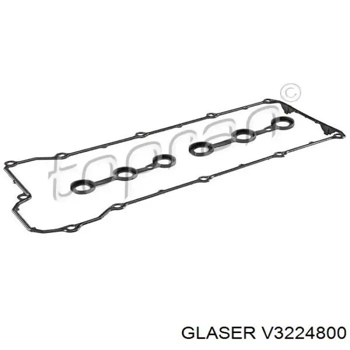 Прокладка клапанної кришки двигуна, комплект Glaser V3224800 ціна, від 21.67 USD