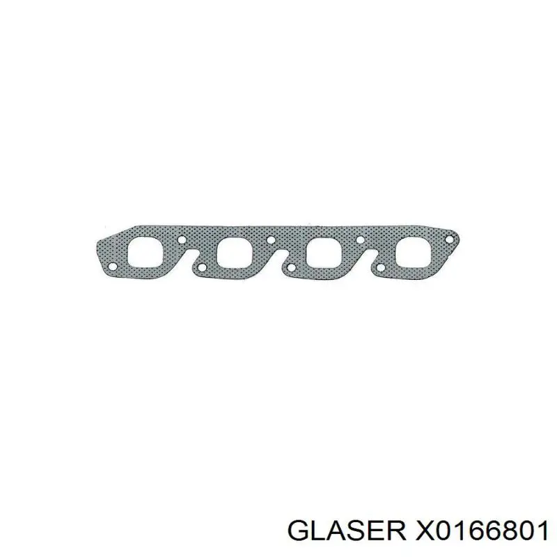 X0166801 Glaser прокладка випускного колектора