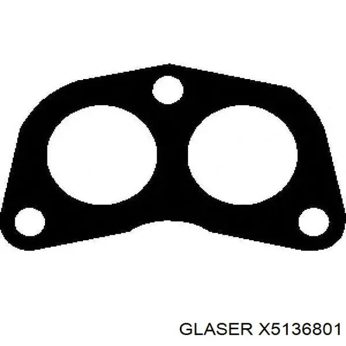 X5136801 Glaser Прокладка прийомної труби глушника